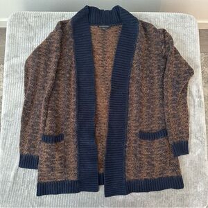 Pendleton Wool Alpaca Sweater Open Front Cardigan size M